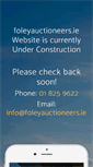 Mobile Screenshot of foleyauctioneers.ie