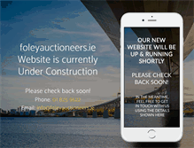 Tablet Screenshot of foleyauctioneers.ie